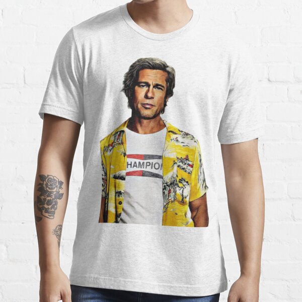 Brad Pitt Once Upon A Time In Hollywood T Shirt For Sale By Tinahduff Redbubble Once 