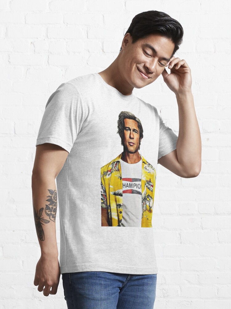 Brad Pitt Once Upon A Time In Hollywood T Shirt For Sale By Tinahduff Redbubble Once 