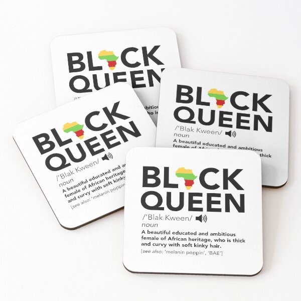 Item preview, Black Queen Definition - African Pride Melanin Educated designed and sold by JukeLox.