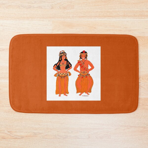 Item preview, Traditional costumes of Polynesia, Tahiti, France designed and sold by Catherine Debusne.