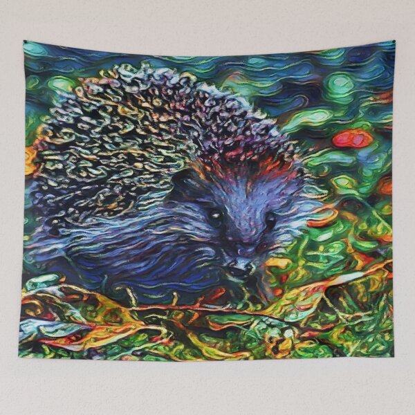 Item preview, Dreamworld Hedgehog | Painting  designed and sold by Christopher Taylor.