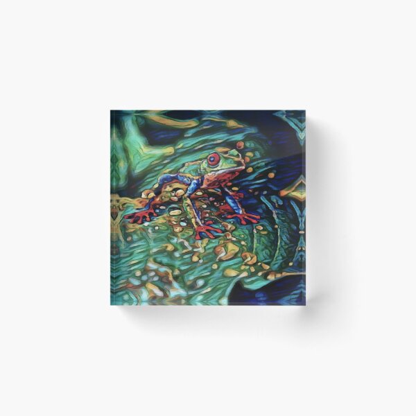 Item preview, Tree Frog Dream | painting  designed and sold by Christopher Taylor.