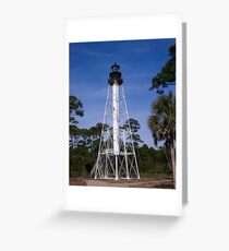 Cape San Blas Lighthouse Greeting Card