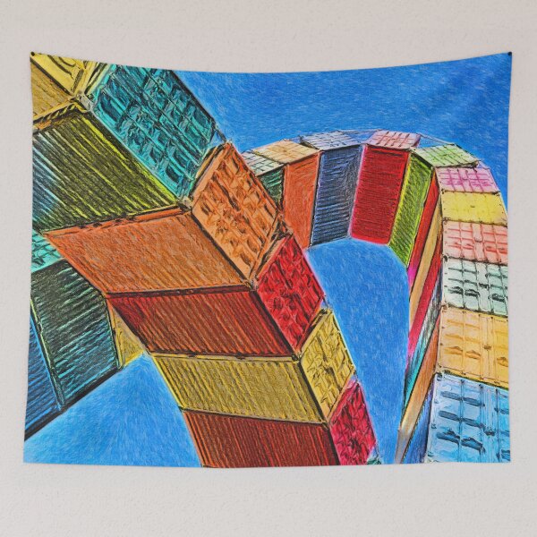 Item preview, A Rainbow Of Shipping Containers designed and sold by Christopher Taylor.