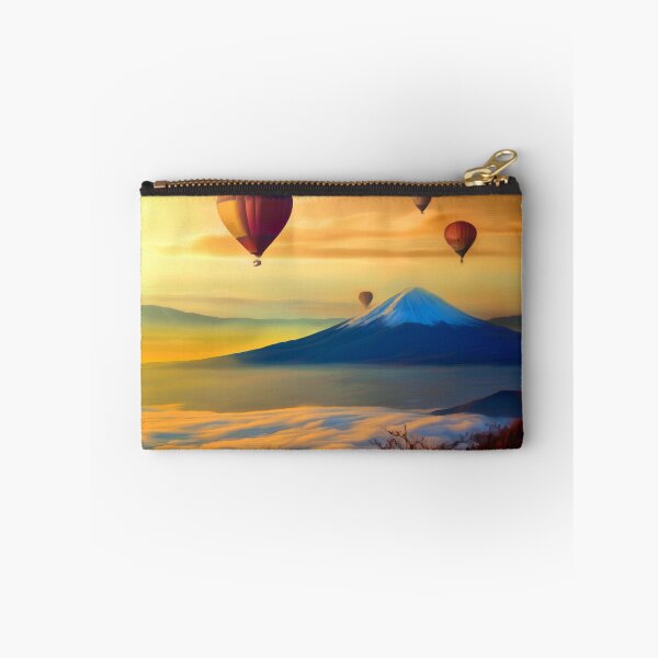 Item preview, The Balloons Of Mount Fuji | Vivid Oil Painting designed and sold by Christopher Taylor.