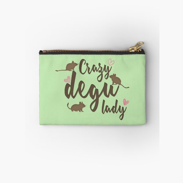 Item preview, Crazy degu lady designed and sold by RatArt Designs.