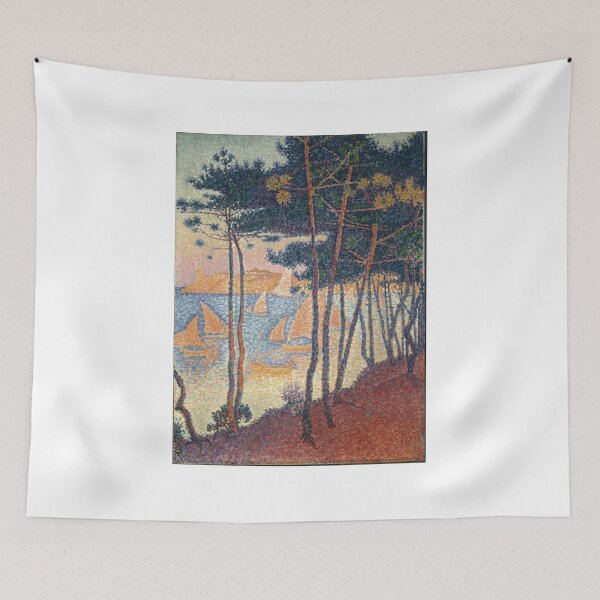 Item preview, Paul Signac - Sails and Pines designed and sold by vakashop.
