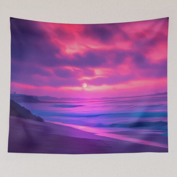 Item preview, Rayleigh Scattering Beach | Painting  designed and sold by Christopher Taylor.