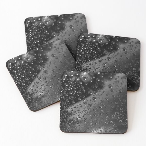 Item preview, Gray water drops - dark background designed and sold by REENS_PHOTOS.