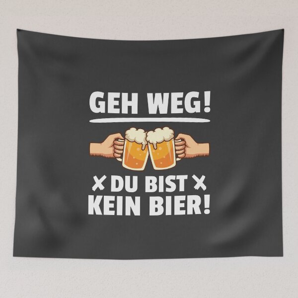 Item preview, Go away you're not a beer drinker sayings designed and sold by Team150Designz.