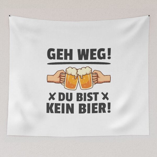 Item preview, Go away you're not a beer drinker sayings designed and sold by Team150Designz.