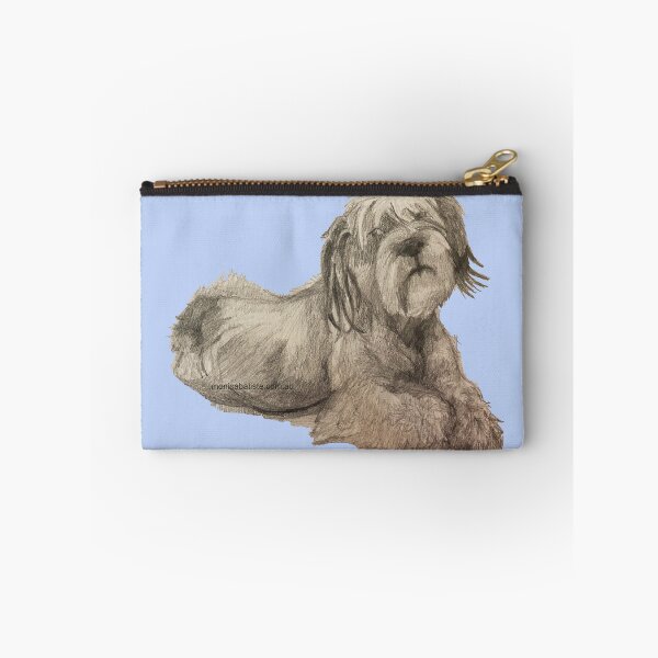 Item preview, Scruffy Dog looking at you, illustration original work designed and sold by MonicaArtist.