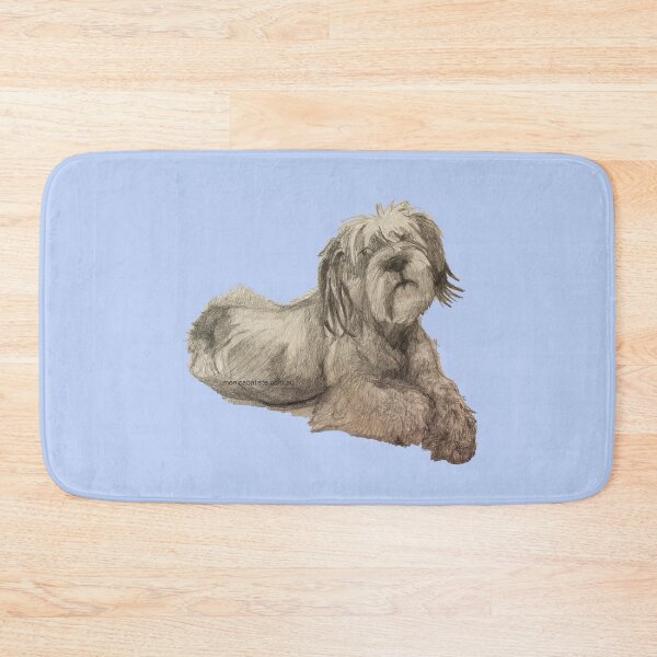Item preview, Scruffy Dog looking at you, illustration original work designed and sold by MonicaArtist.