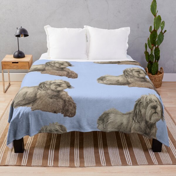 Item preview, Scruffy Dog looking at you, illustration original work designed and sold by MonicaArtist.