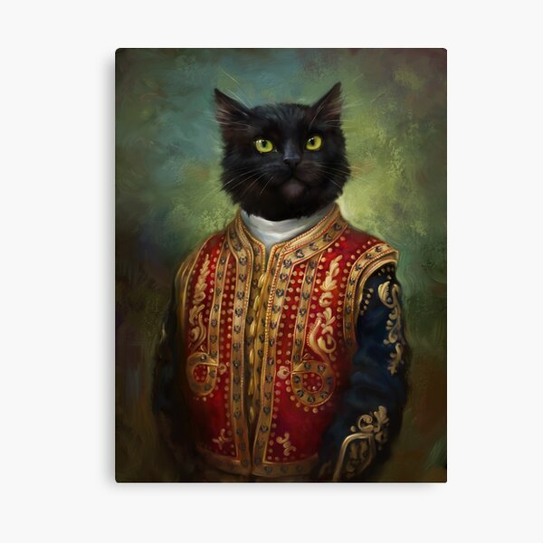 Hermitage Court Moor in casual uniform Canvas Print