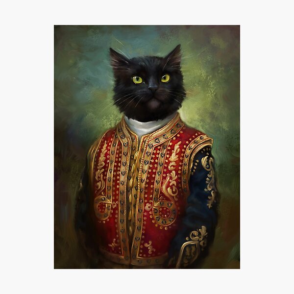 Hermitage Court Moor in casual uniform Photographic Print