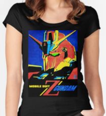 Zeta Gundam Women's Fitted Scoop T-Shirt