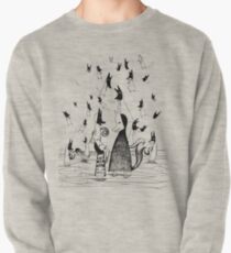 Space foxes Pullover Sweatshirt