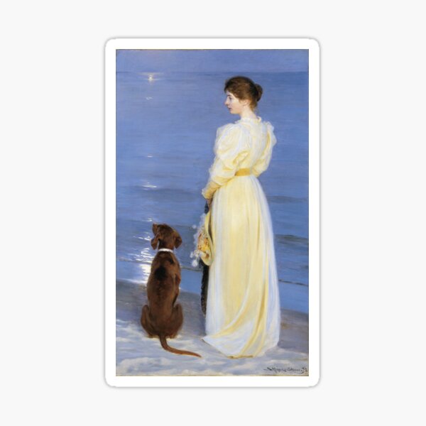 Item preview, Peder Severin Kroyer - Summer evening at Skagen designed and sold by vakashop.