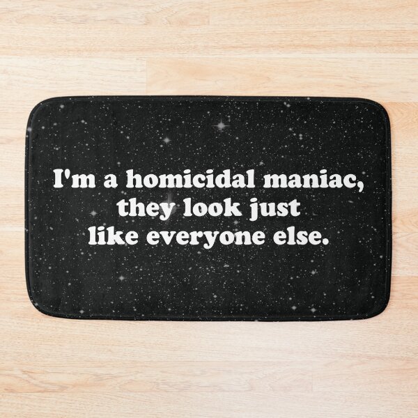 Item preview, homicidal maniac designed and sold by MelleNora.