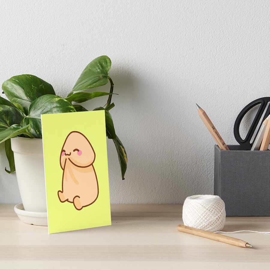 Cute Penis Cute Dick Lgbt Pride Art Board Print For Sale By Mintcorner Redbubble