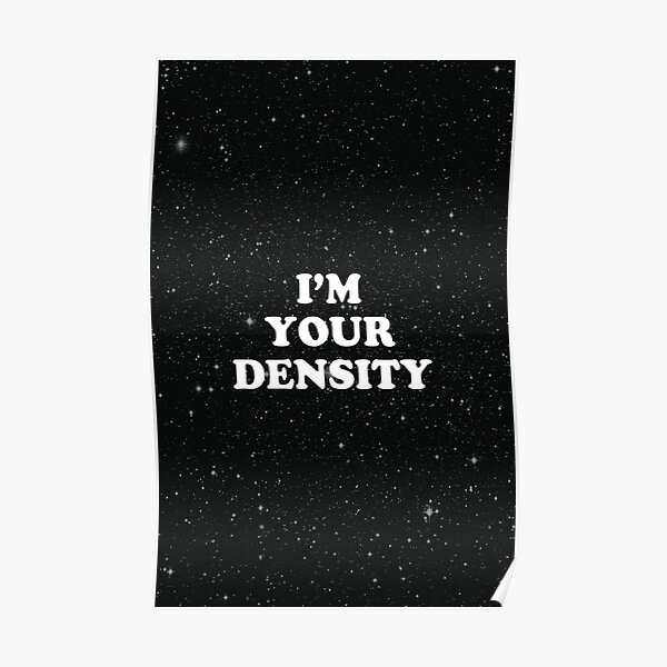 density Poster