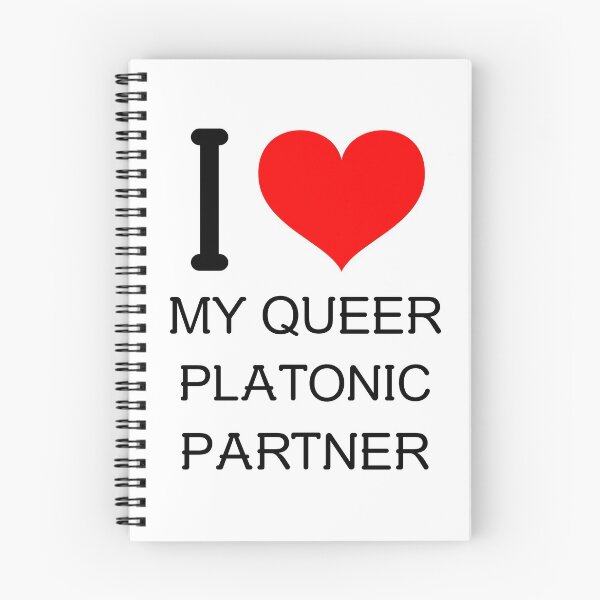 Item preview, I Heart My Queer Platonic Partner designed and sold by JoyofFriendship.