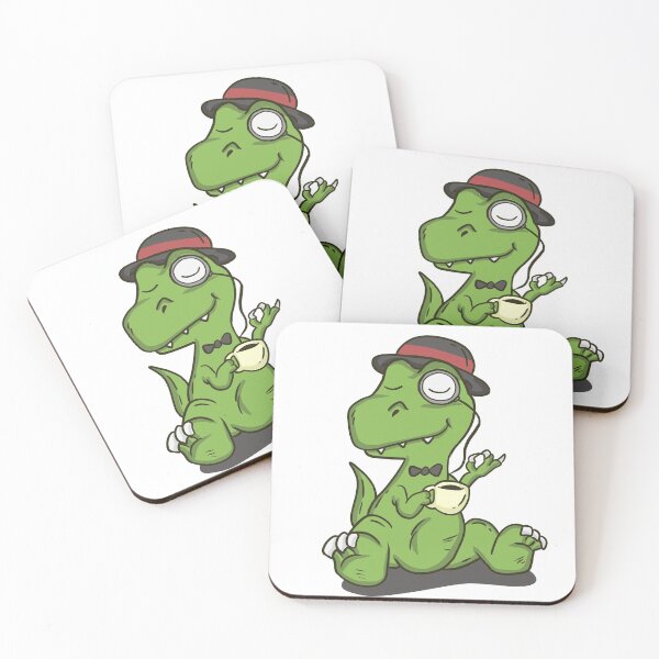 Item preview, Coffeesaurus designed and sold by Burley Threads.