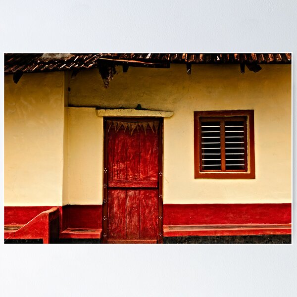 House with red door Poster