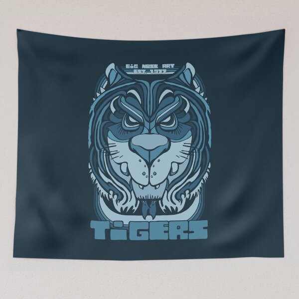 Item preview, Tiger Crest - Sailor Blue designed and sold by bignose1977.