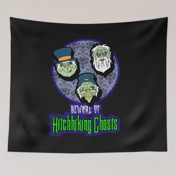 Item preview, Beware of Hitchhiking Ghosts designed and sold by ZombeeMunkee.