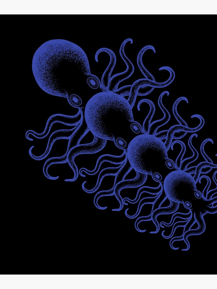 "Octopus Kraken Sea Monster Cthulhu Diver Gift" Photographic Print for