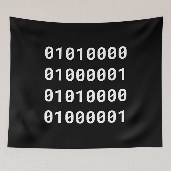 Item preview, Binary PAPA - White Text Design for Geek/Nerd Fathers designed and sold by geeksta.