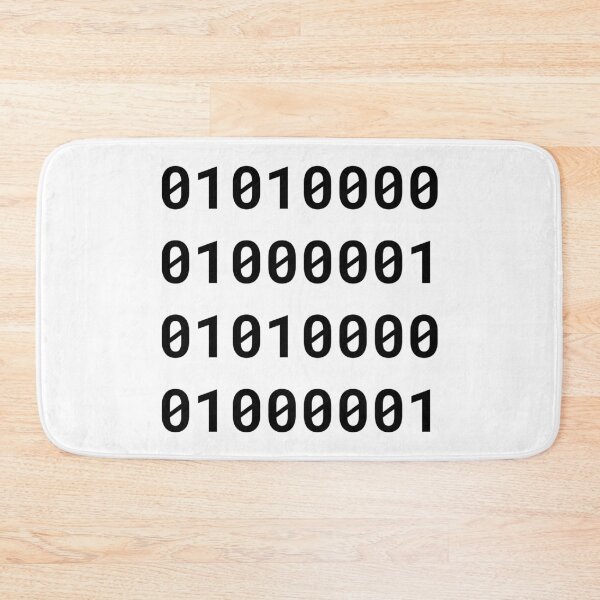 Item preview, Binary PAPA - Black Text Design for Geek/Nerd Fathers designed and sold by geeksta.