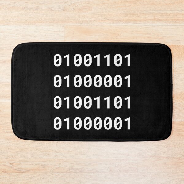 Item preview, Binary MAMA - White Text Design for Geek/Nerd Mothers designed and sold by geeksta.