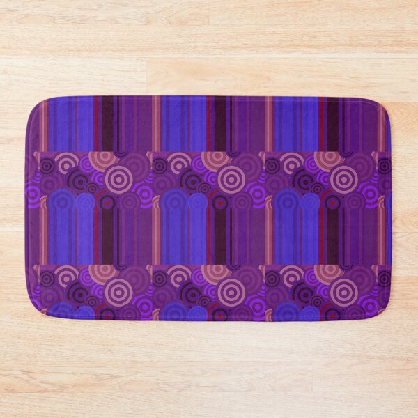 Item preview, Patterns-oddball-darker purples. designed and sold by timothybeighton.