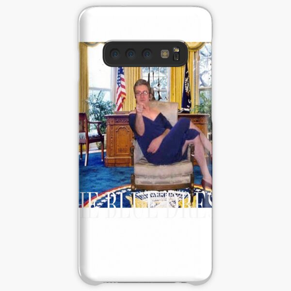 Clinton in Blue Dress Samsung Galaxy Snap Case