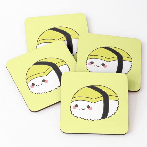Item preview, Cute Sushi - Cute Foods designed and sold by mintcorner.