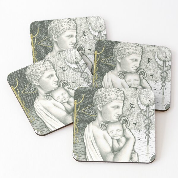 Item preview, Hermes... through the myth of Pan designed and sold by Myfrawings.