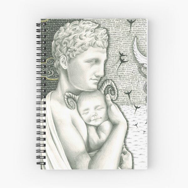 Item preview, Hermes... through the myth of Pan designed and sold by Myfrawings.