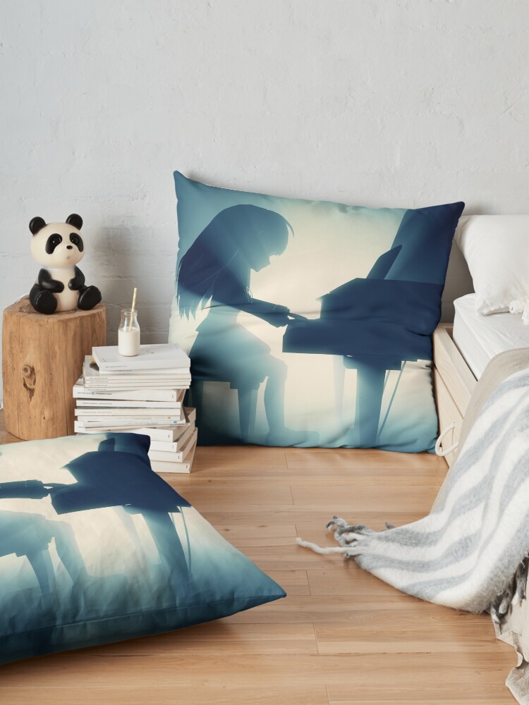 Alternate view of Angel Beats 2 Floor Pillow