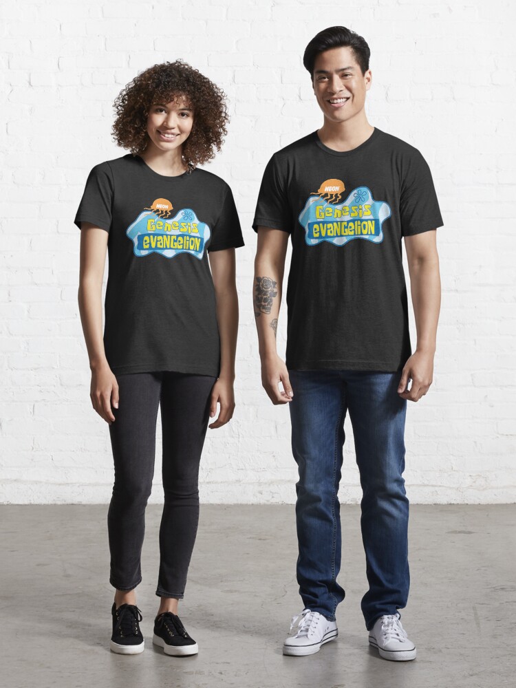 neon genesis evangelion spongebob shirt