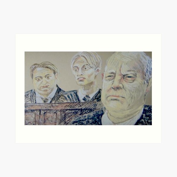 The Mucklowes in Court Art Print