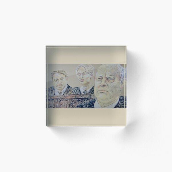 The Mucklowes in Court Acrylic Block