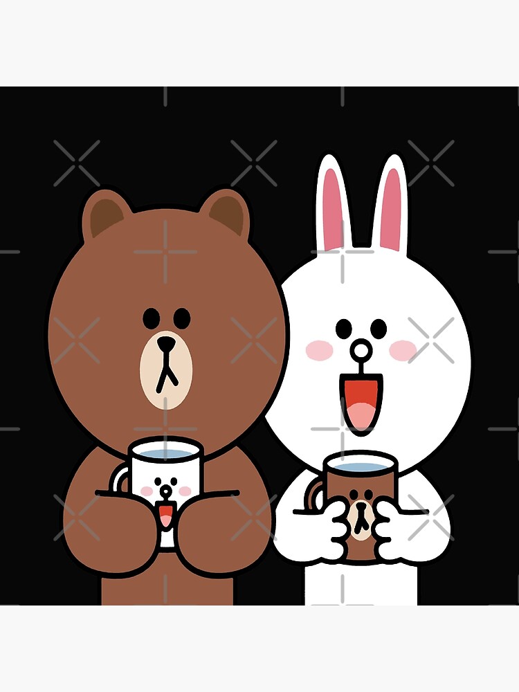 Cute brown bear cony bunny rabbit lovers by tommytbird