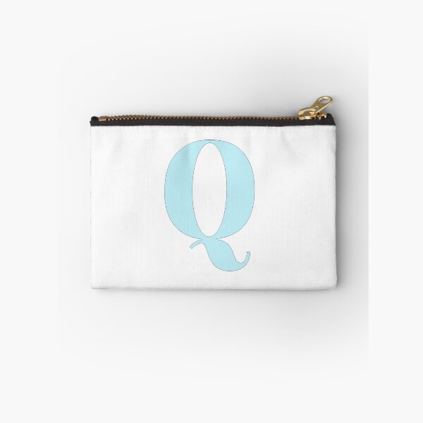 Item preview, The letter Q (Pastel Blue) designed and sold by drawingbystephx.