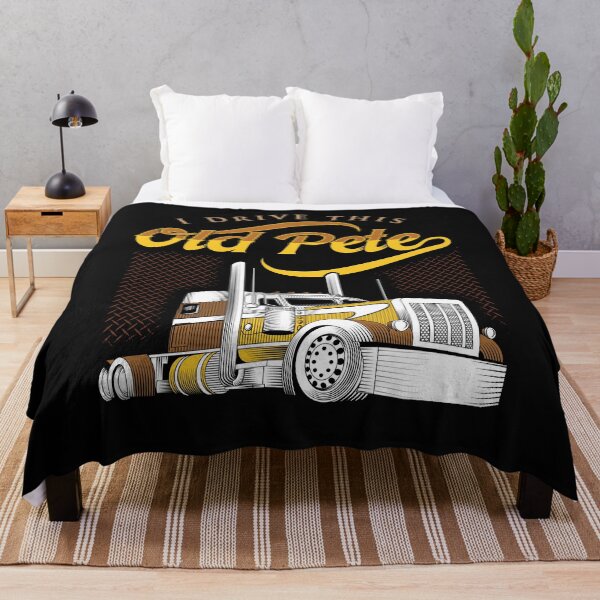 Item preview, I Drive This Old Pete Classic Vintage Semi-Truck Driver Gift designed and sold by javaneka.