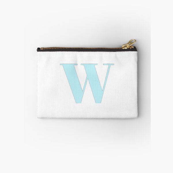 Item preview, The letter W (Pastel Blue) designed and sold by drawingbystephx.