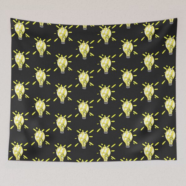 Item preview, Lightbulb pattern design designed and sold by Martin Sap.