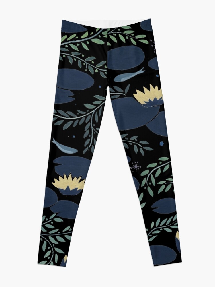 Alternate view of waterlily Leggings